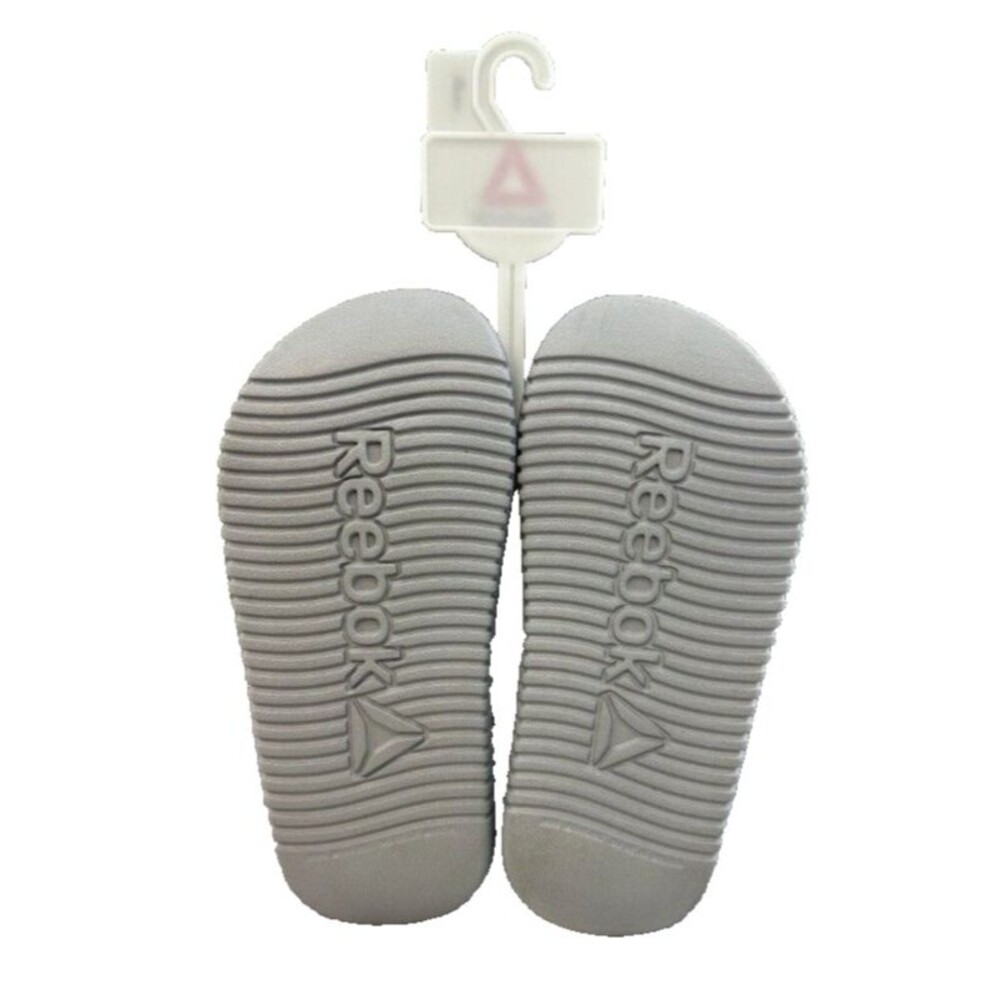 Reebok Youth Slides Gray Size 1 - Picture 2 of 2